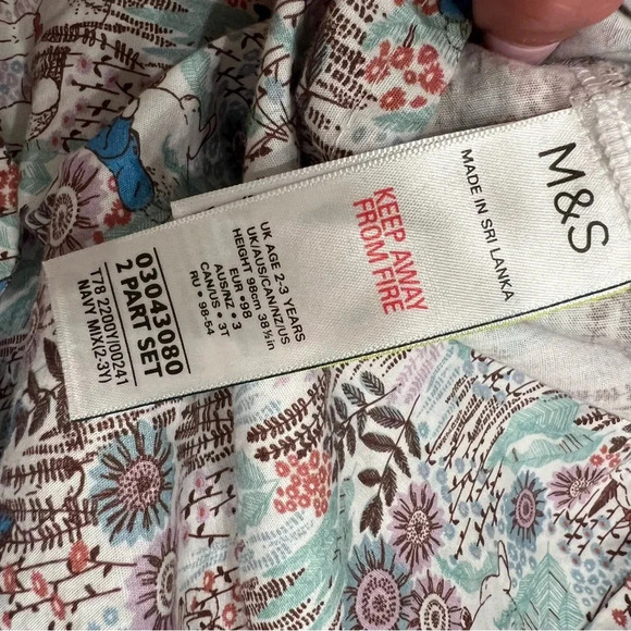 M&S Peter Rabbit Long Sleeve Collared Shirt - Picture 4 of 7